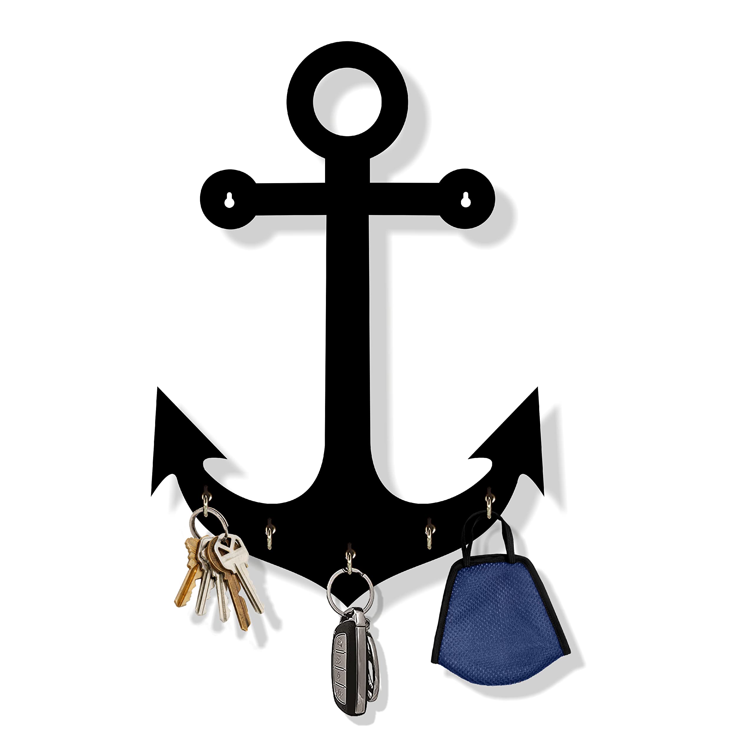 AD INFINITUM® Designer Wooden Key Holders for Home, Office etc. (Anchor) (B09RJPH6G9) Amazon Price History, Amazon Price Tracker