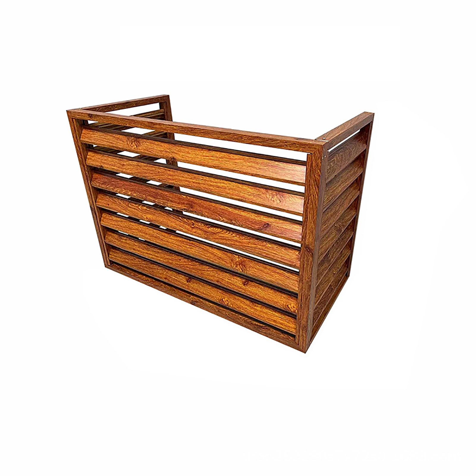 Housse pour climatiseur central et stores décoratifs de jardin en aluminium