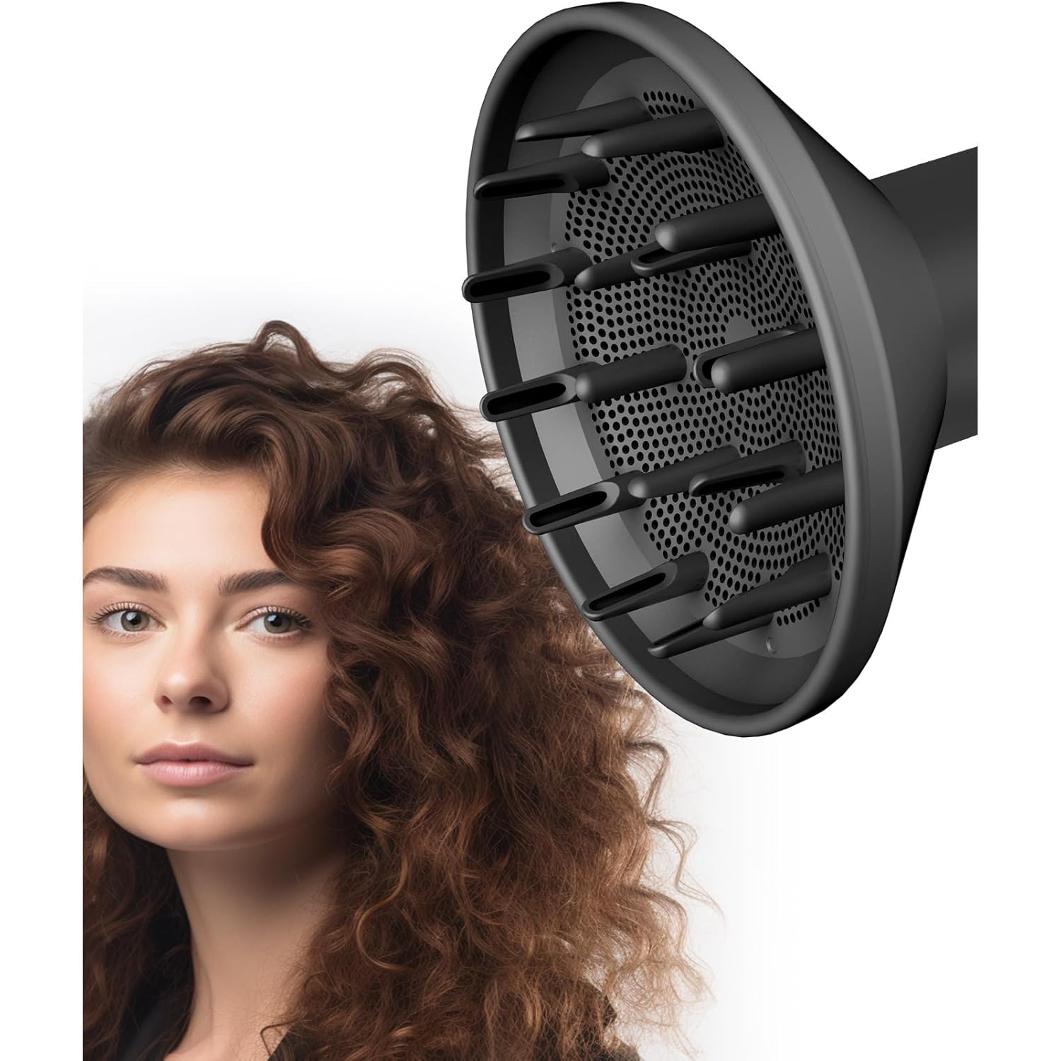 Diffuser Attachment for Dyson Supersonic Hair Dryer HD01 HD02 HD03 HD04 HD08 HD15 Tools Blow Dryer Accessaries Parts Nozzles for Women Curl Wavy Hair Diffuser Attachment for Dyson Supersonic Hair Dryer HD01 HD02 HD03 HD04 HD08 HD15 Tools Blow Dryer Accessaries Parts Nozzles for Women Curl Wavy Hair