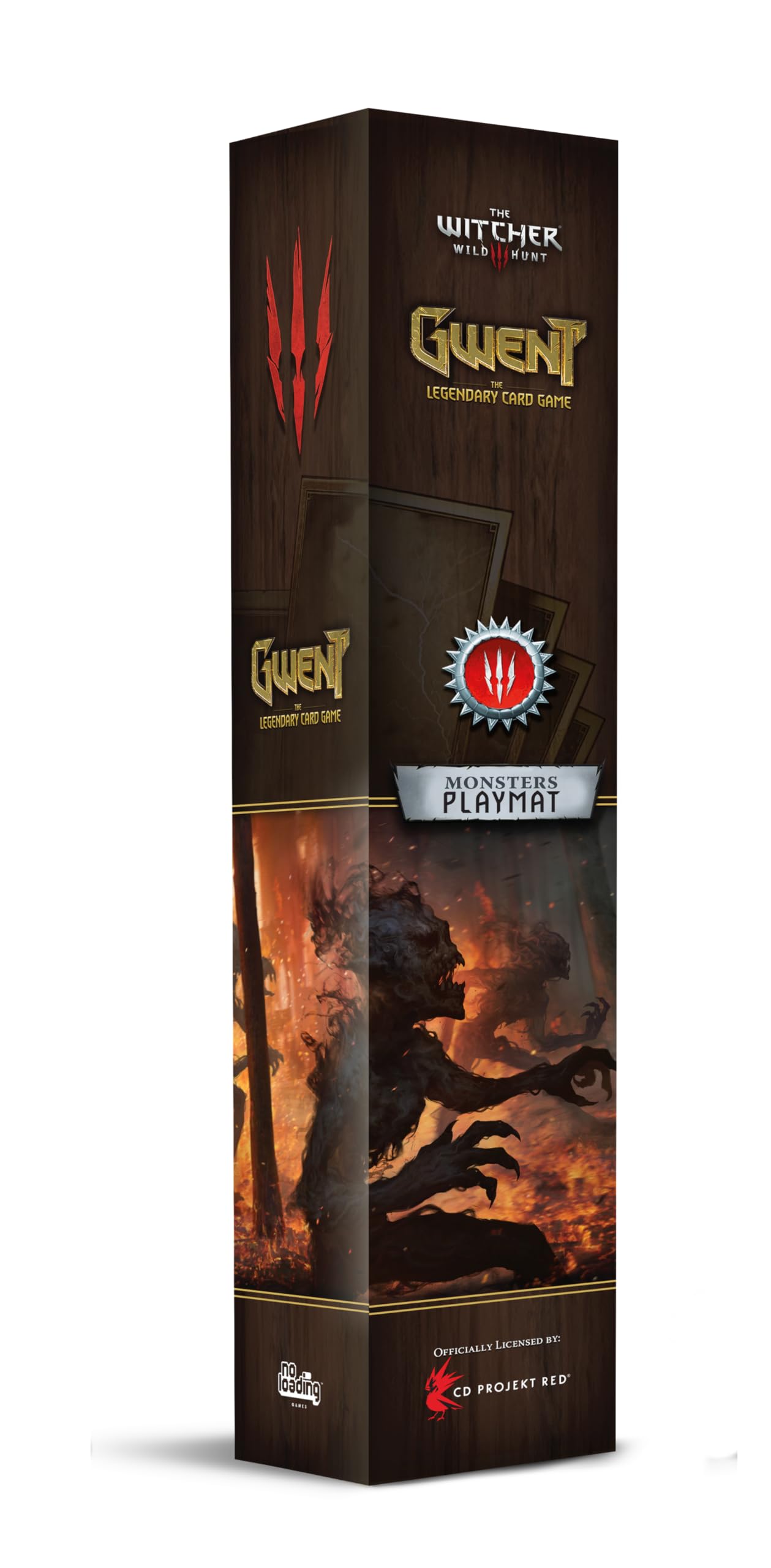 No Loading Games, Gwent Neoprene Mat - Monsters, Dimensions: 290 x 730 mm