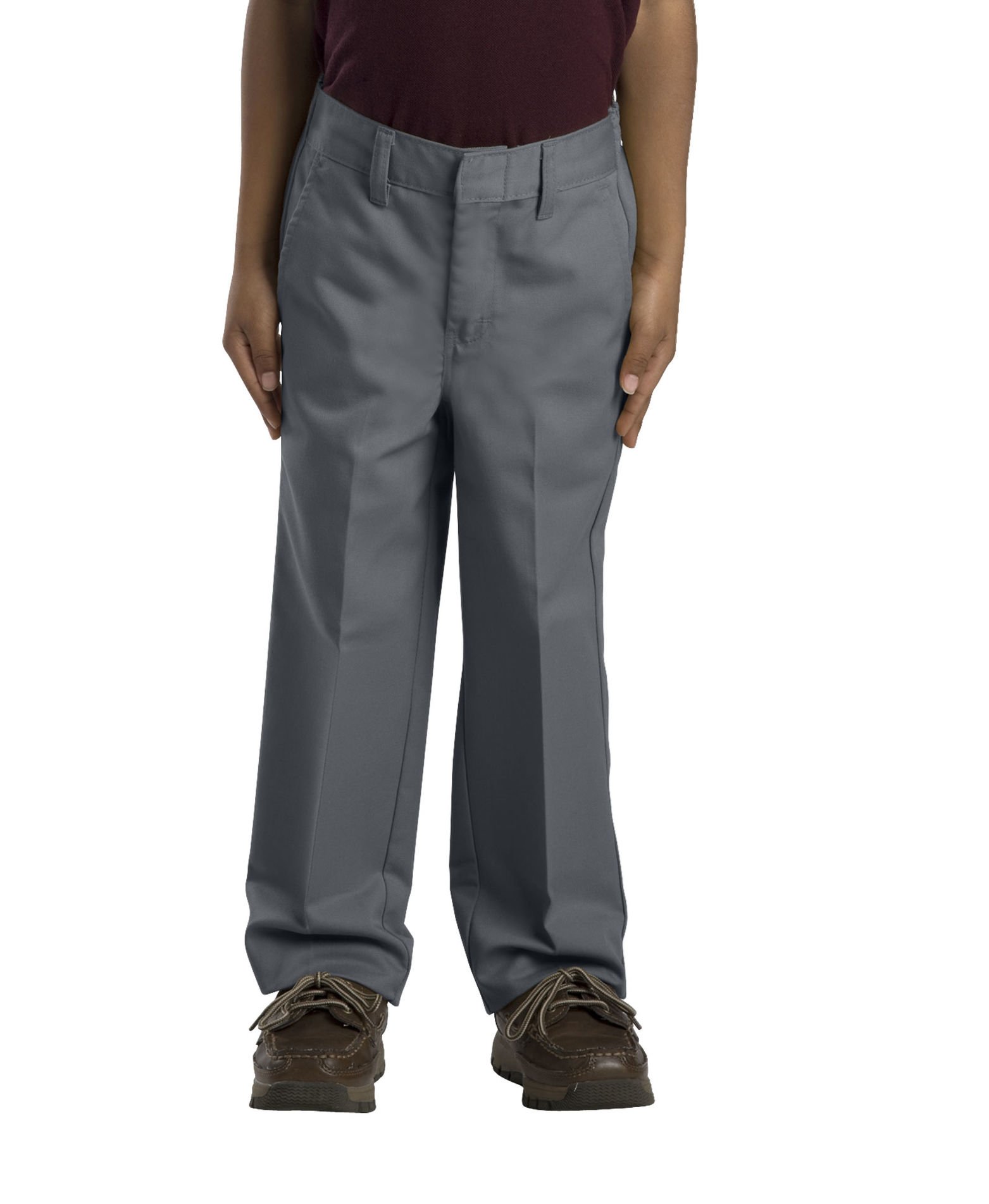 Pantalon Dickies garçon anthracite taille 5x regular front plat