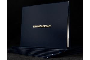 Leatherette Diploma Covers with College Graduate, A for College Graduates