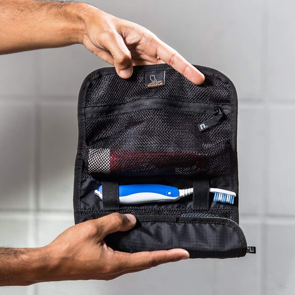 Nécessaire Compactável Roll Kit, CURTLO, ACS046, Unissex, Preto - Imagem 5