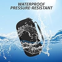 Vista 4 de Funda rígida de EVA compatible con Bose SoundLink Flex de 2ª generación/Bose SoundLink Flex altavoz Bluetooth, impermeable, a prueba de golpes y a