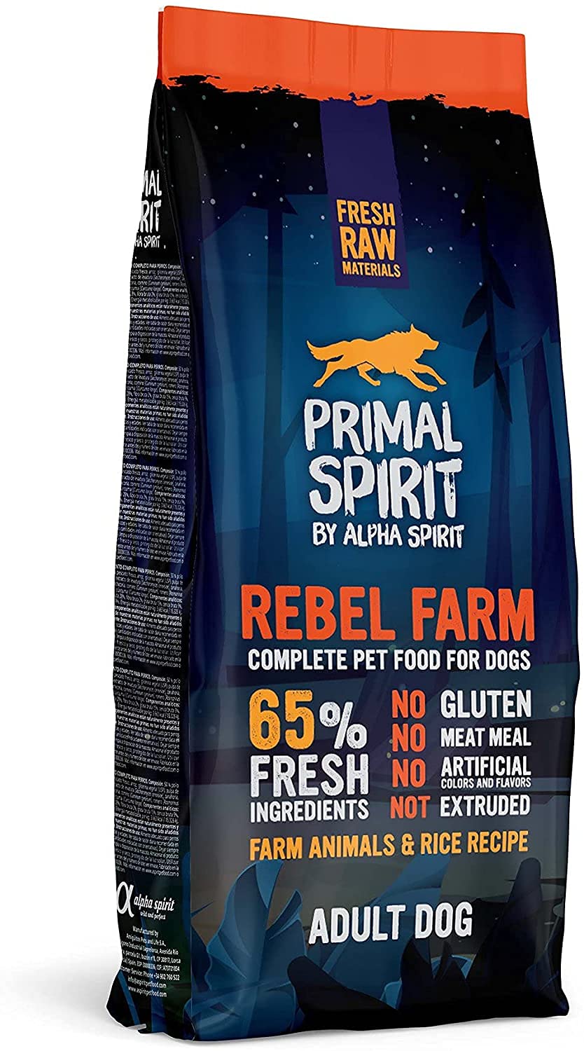 Alpha Spirit Canine Primal 65% Rebel FRAM 12KG