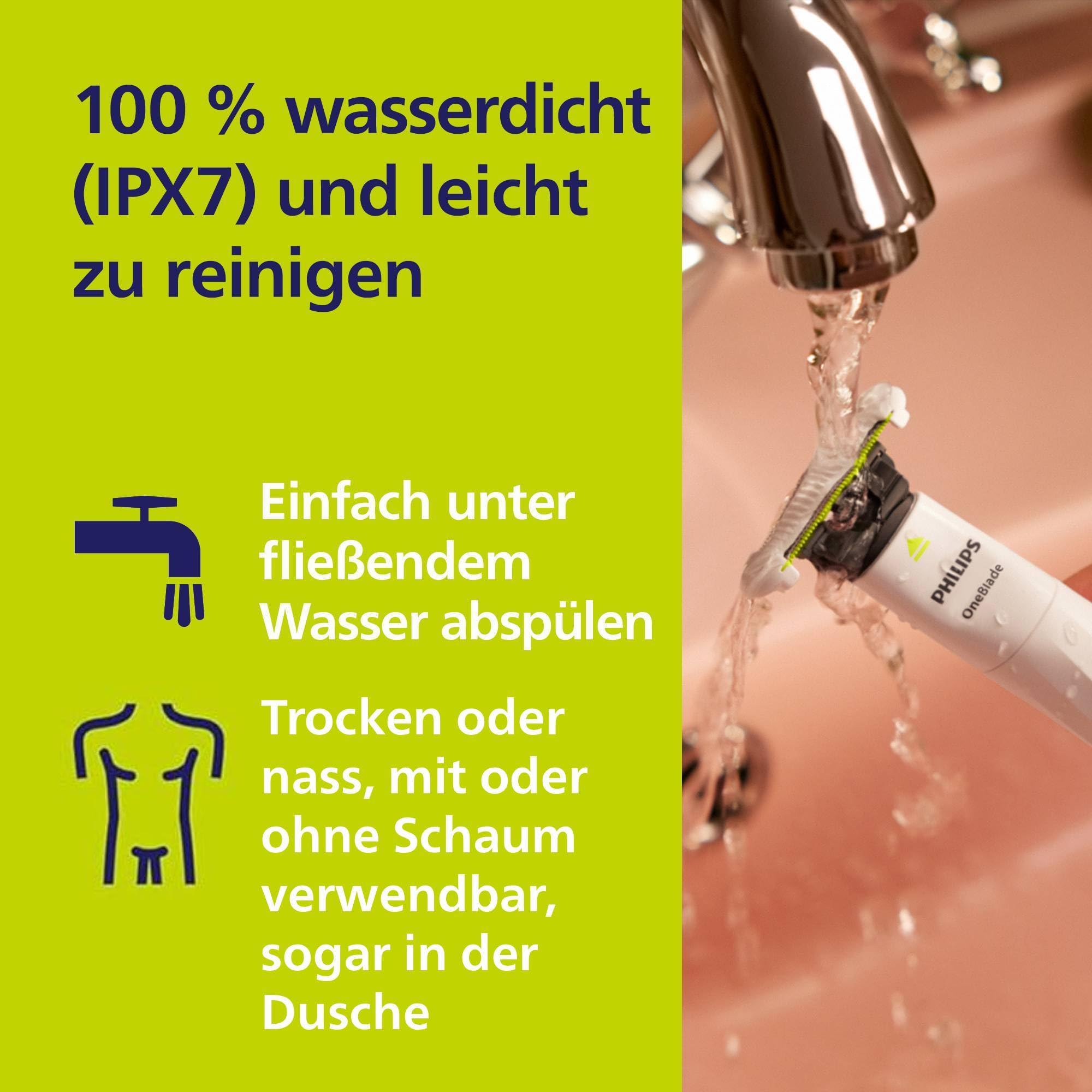 Philips OneBlade Intimate QP1924/30 Intimrasur Trimmen Rasieren Hautschutz