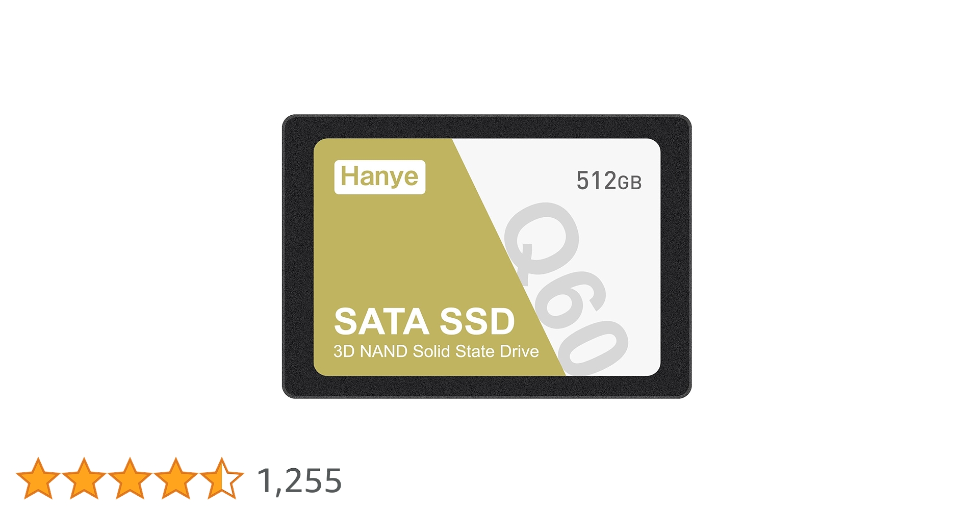 Amazon | Hanye 512GB 内蔵型SSD 2.5インチ 7mm 3D NAND採用