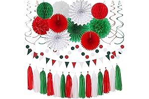 Christmas Paper Garland Decorations