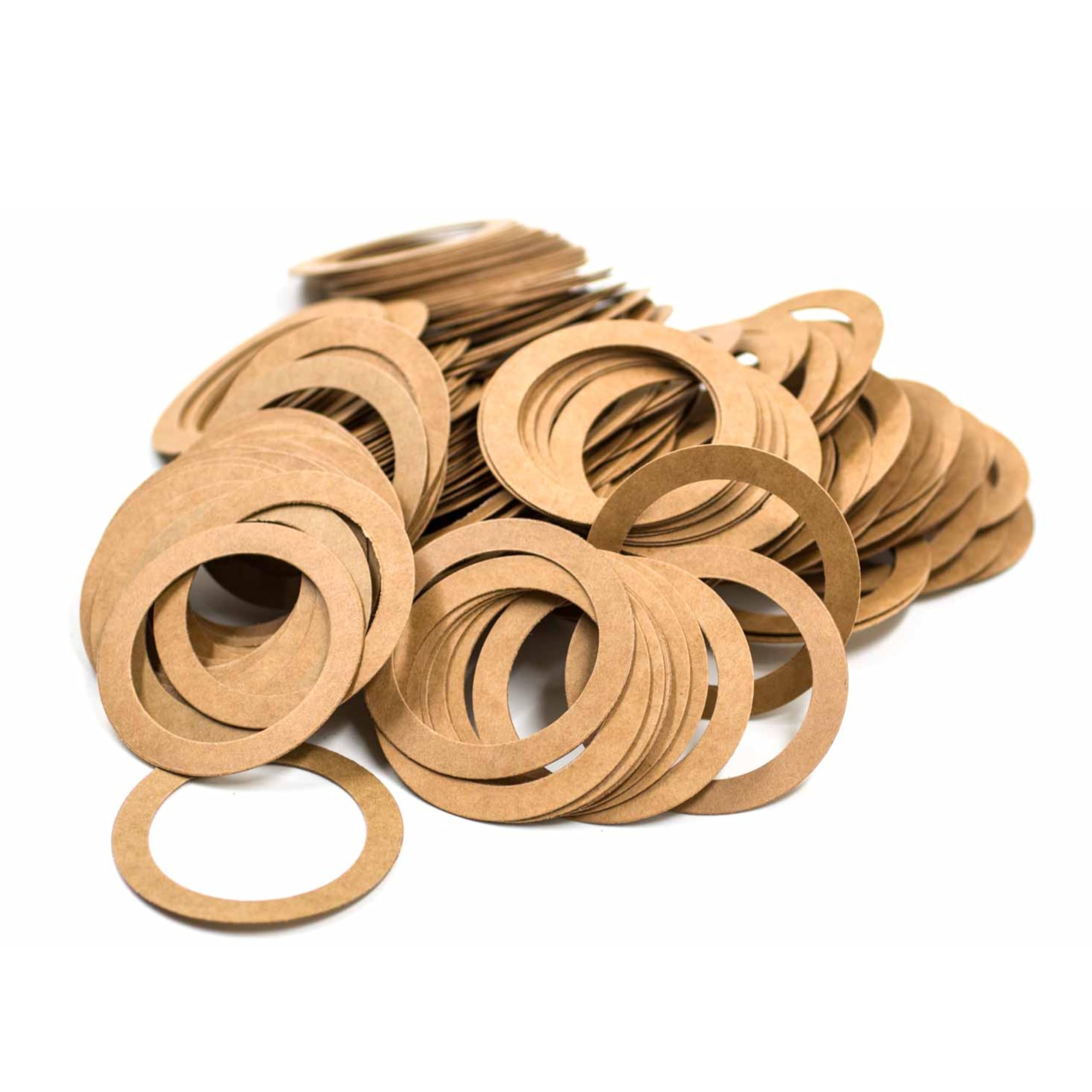 100 Guarnizioni Piane 1 Pollice - In Cartone Per Radiatori In Alluminio - 41x33x0,5 Mm - Foto 5