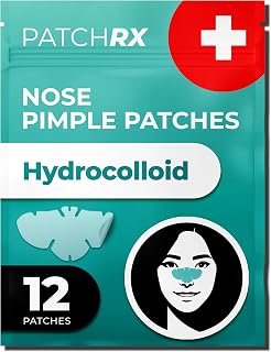 KEYCONCEPTS PatchRx Hydrochoid Patches with 12pcs Hydrocolloid Acne Pimples and Pimples