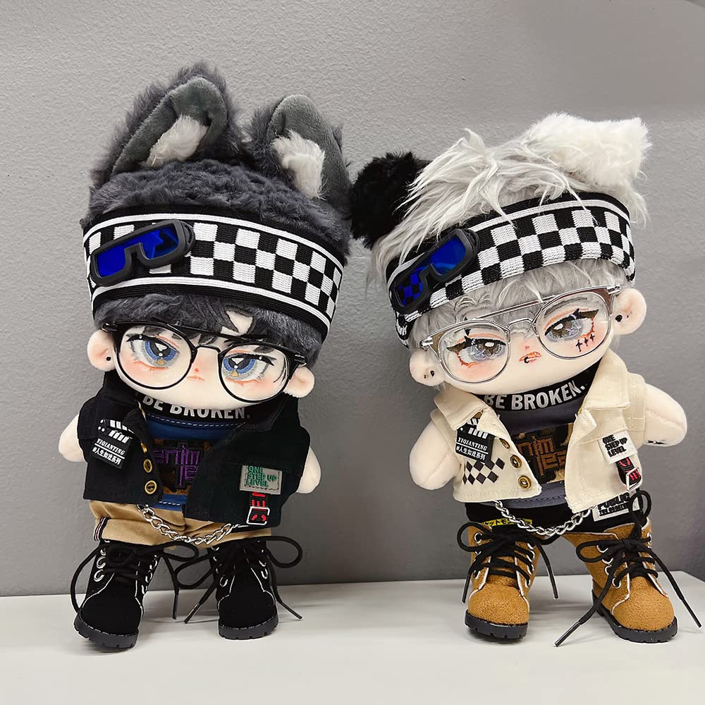 Amazon.co.jp: niannyyhouse 20cm ぬいぐるみ 服 ウエストコート 