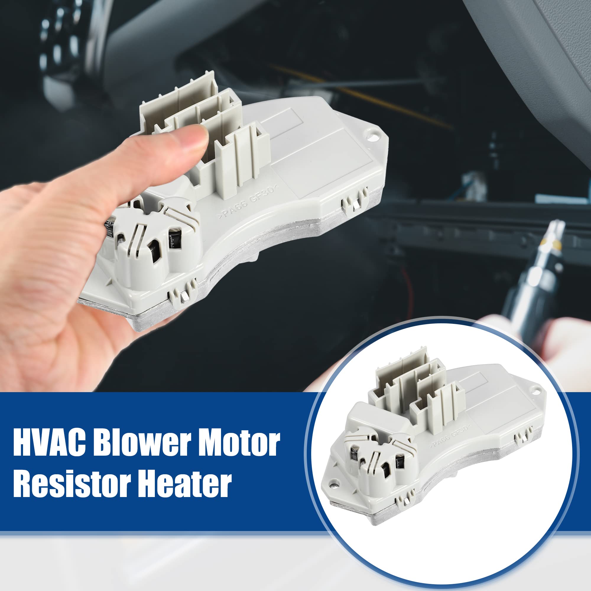 QUARKZMAN Hvac Soplador Motor Resistencia Calentador Para Bmw X5 07-15 1Pc