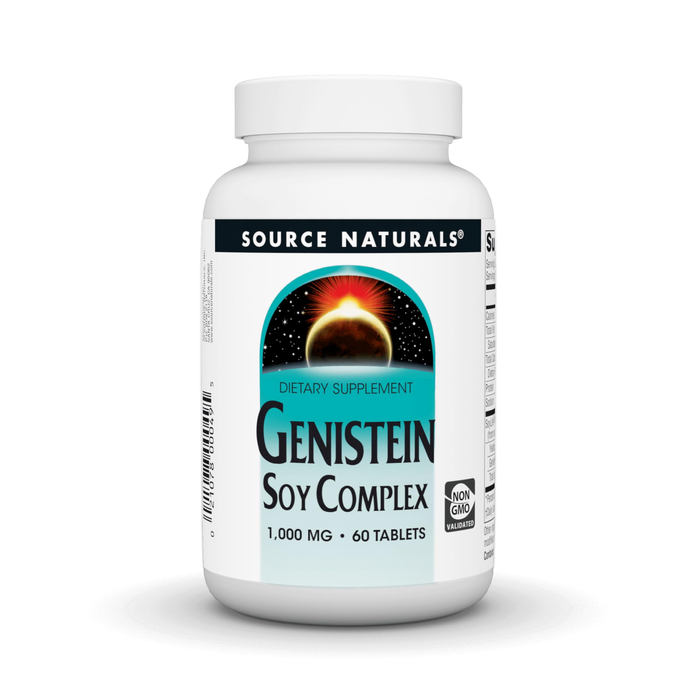 Source Naturals Genistein Soy Complex, 40 mg - 60 Tablets 60 Count (Pack of 1)