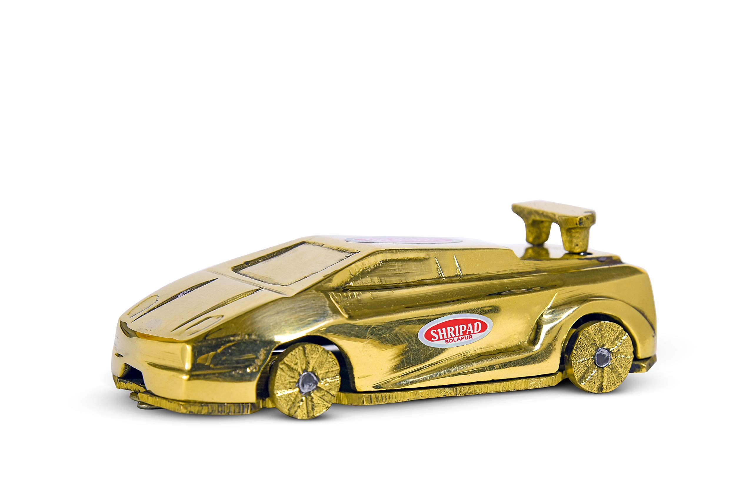 Shripad Steel Home Miniature Brass Car Model (Toy).