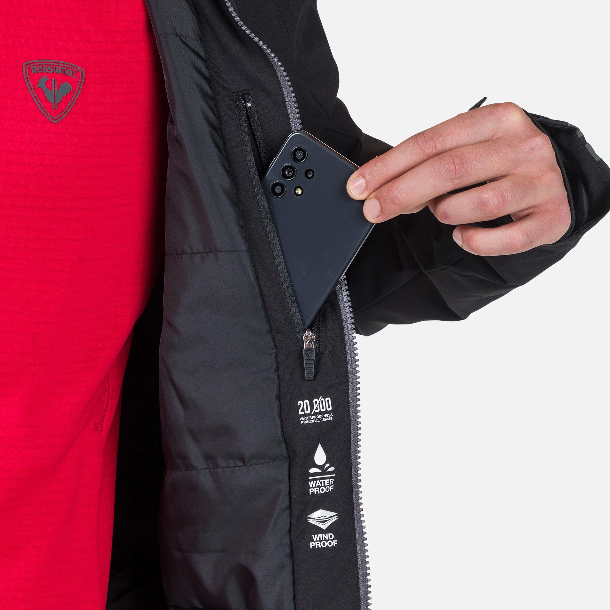 Rossignol Men's Strawpile Ski Jacket Classique Homme