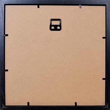 Studio Decor 9 x 9 Black Belmont Shadow Box - Memory Box Display Case for Keepsakes, Mementos, Memorabilia - Bulk 8 Pack