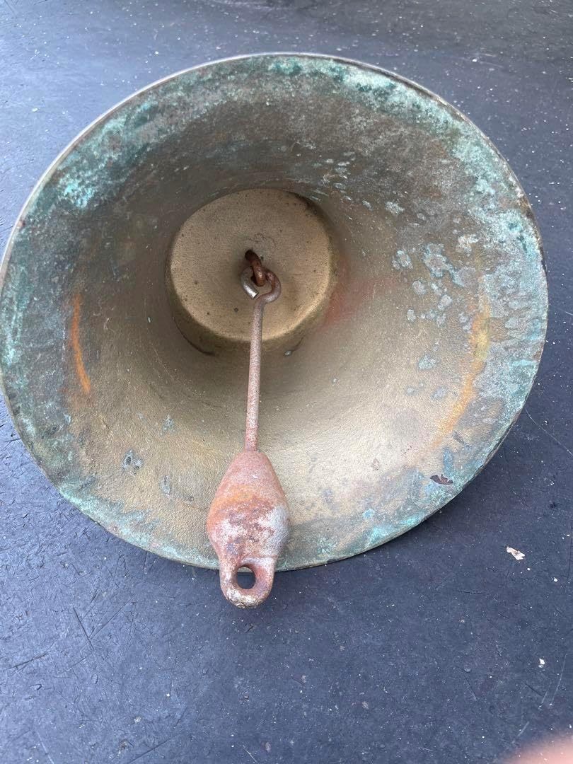 古銅 鐘 カネ ベル No.2 古道具 アンティーク 古銅 鐘 カネ ベル No.2