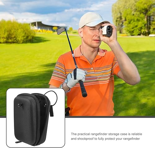Miniatura 9 de EXCEART Funda rígida para telémetro de golf, funda de transporte para telémetro de agua, bolsa de almacenamiento, bolsa portátil para diasímetro,