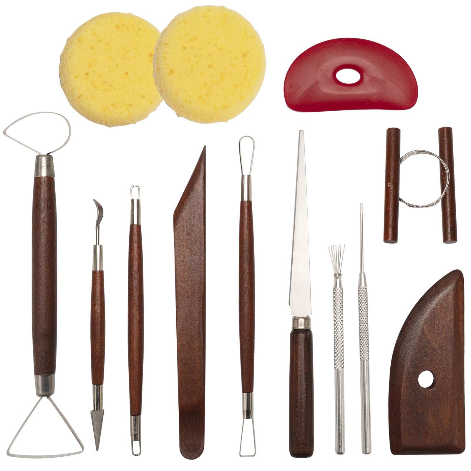 Buy DIYOOHOMY Pottery Sculpting Tools Ceramic Clay Mud Tools for