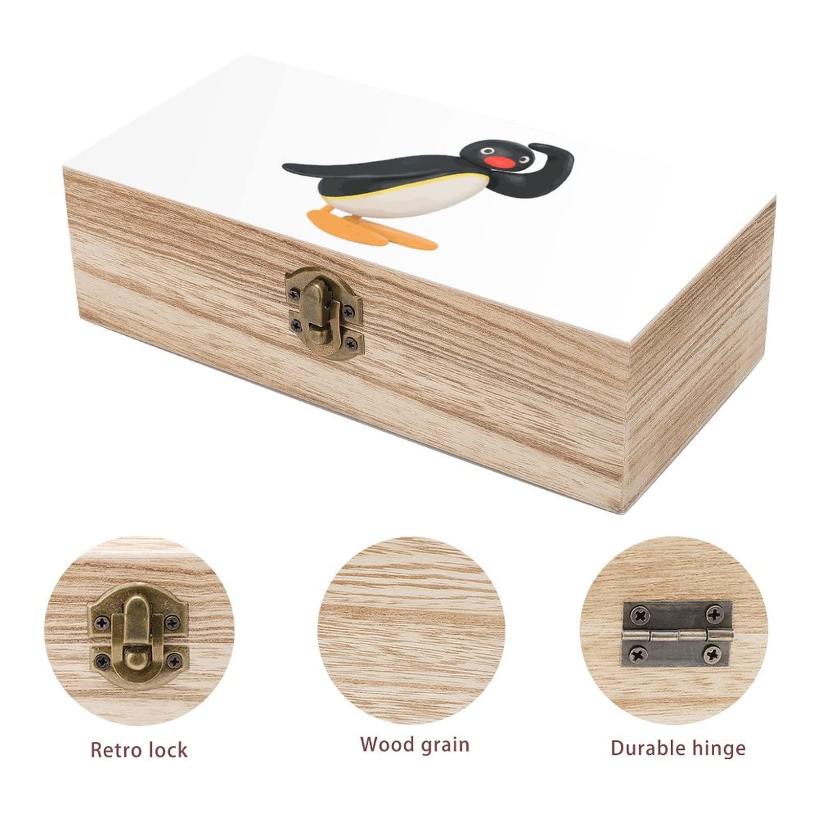 ユニークなキャラクター形状の木製収納ボックス ユニークな