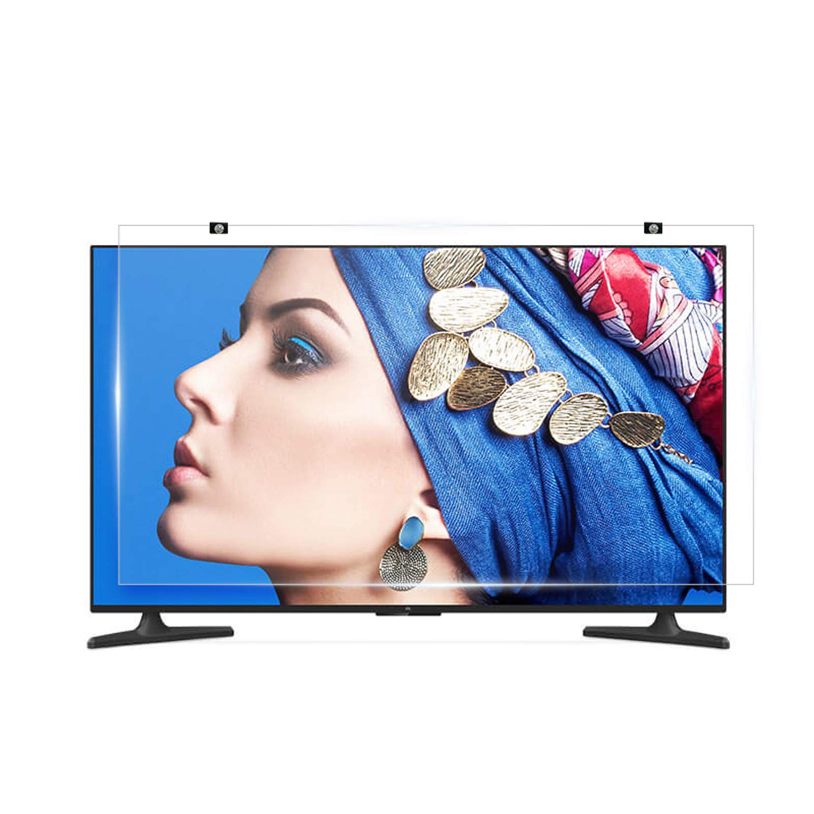 Protector de Pantalla de TV Mate Anti luz Azul 55in LED antideslumbrante protección Ocular película Protectora de Pantalla, antimiopía, antiarañazos,55in Narrow Border