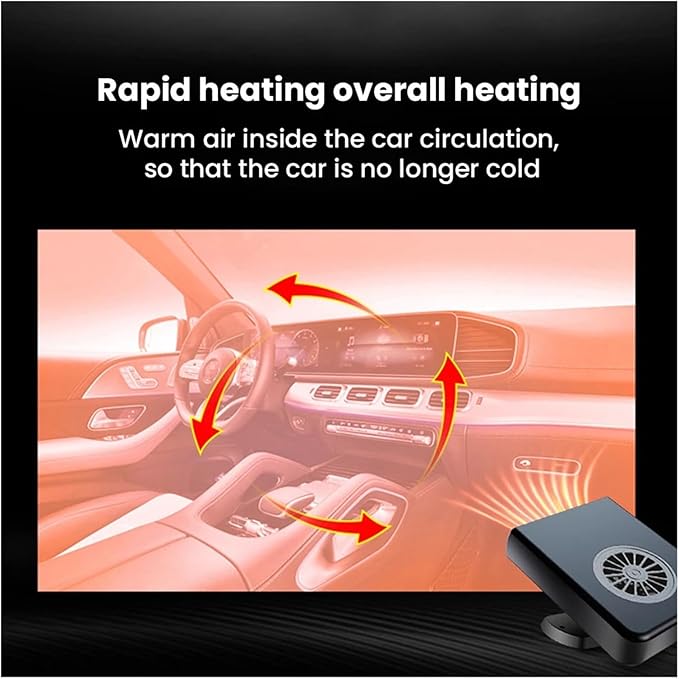 Calefactor Eléctrico Portátil Cerámico PTC 24V miniatura 6