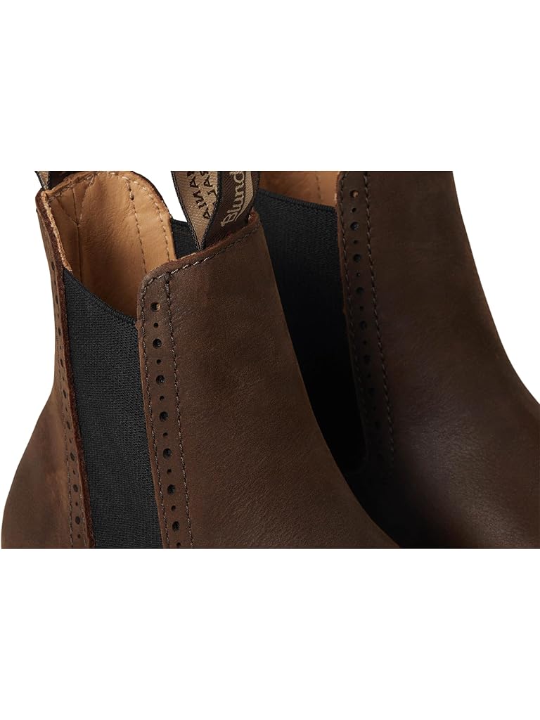 Brown Blundstone High-Top Chelsea Boots