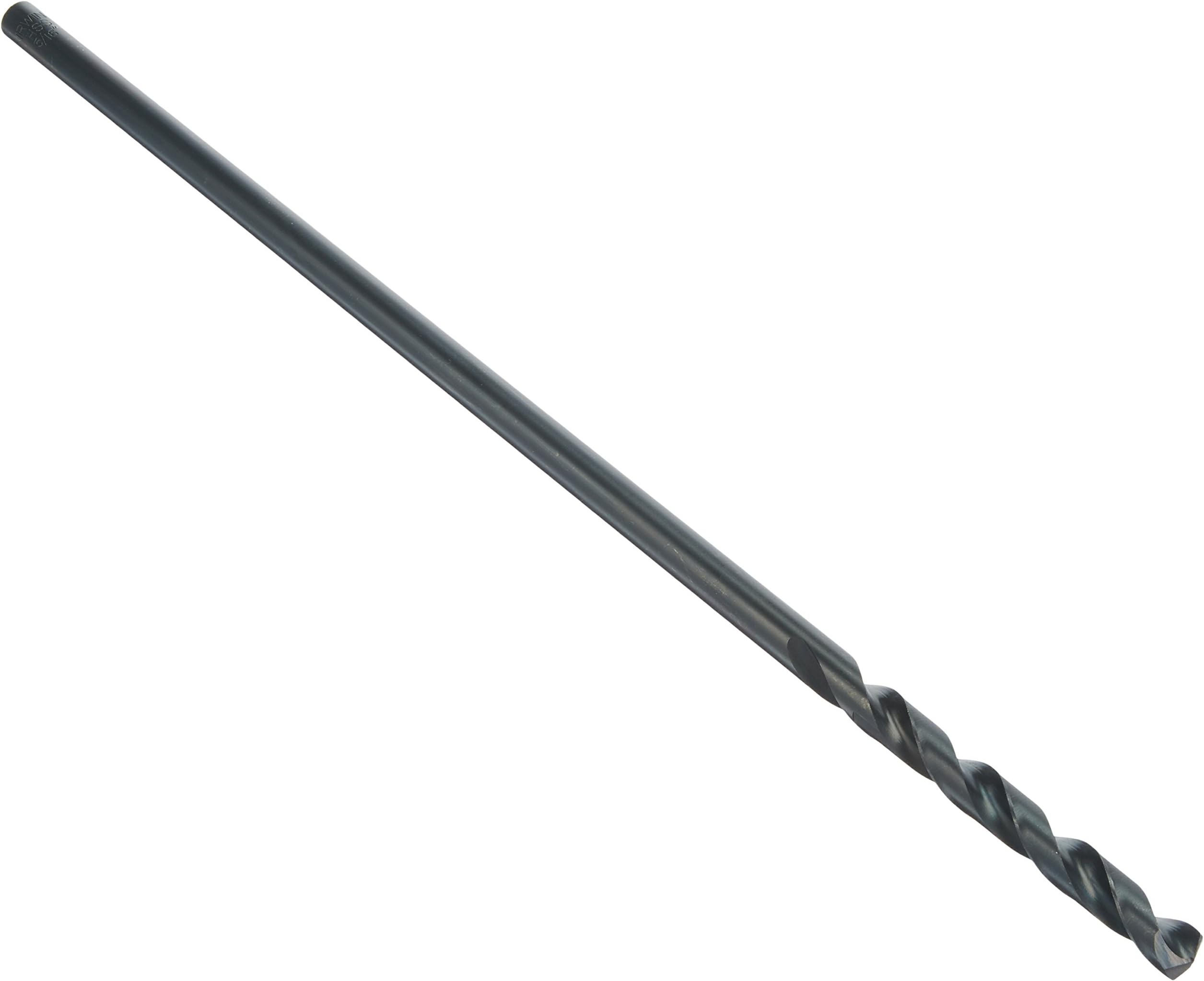 IRWIN 62124 3/8 by 12Inch Black Oxide Drill Bit Jobber Drill Bits