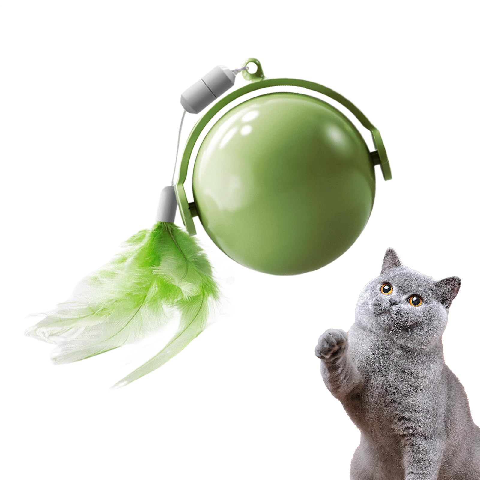 Boule intelligente pour chats et chatons de salon intérieur et extérieur