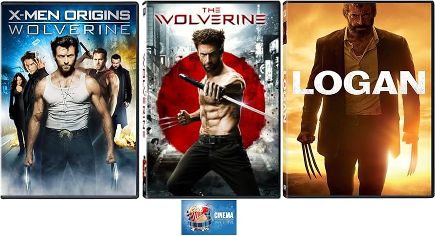 Amazon.com: Marvel's X-Men WOLVERINE TRILOGY 3 DVD Movie Set
