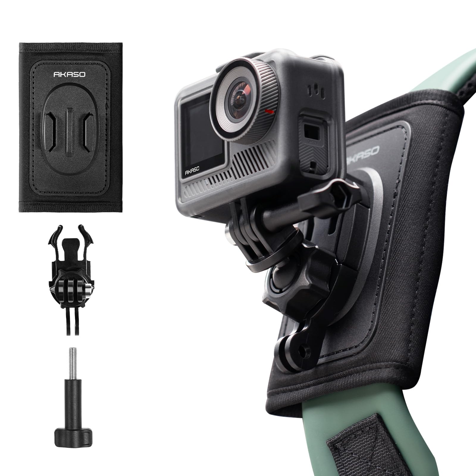 Amazon | AKASO バックパッククリップ アクションカメラ用アクセサリー
