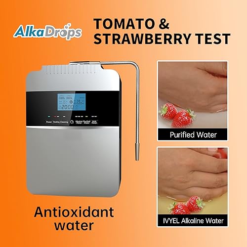 Miniatura 6 de Máquina purificadora de agua ionizador de agua ORP+500 a -800 PH 2.5-11.2 Ácido alcalino Agua El mejor sistema de filtración de agua alcalina para