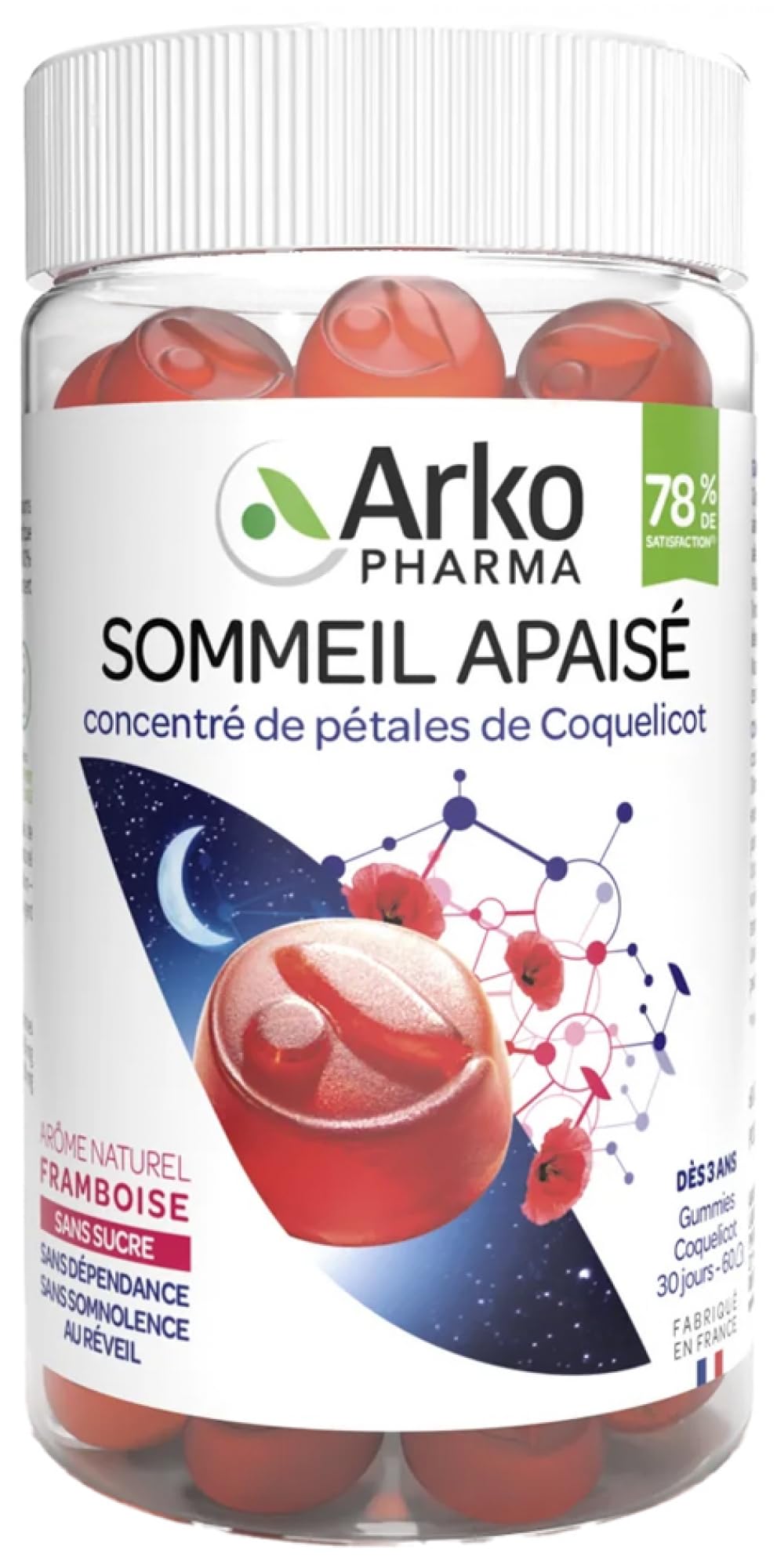 Arkopharma Sommeil Apaisé 60 Gummies