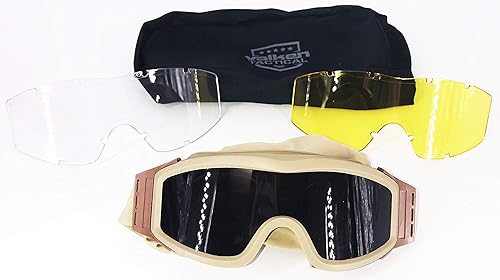 Miniatura 9 de Valken Airsoft Tango - Gafas con 3 lentes