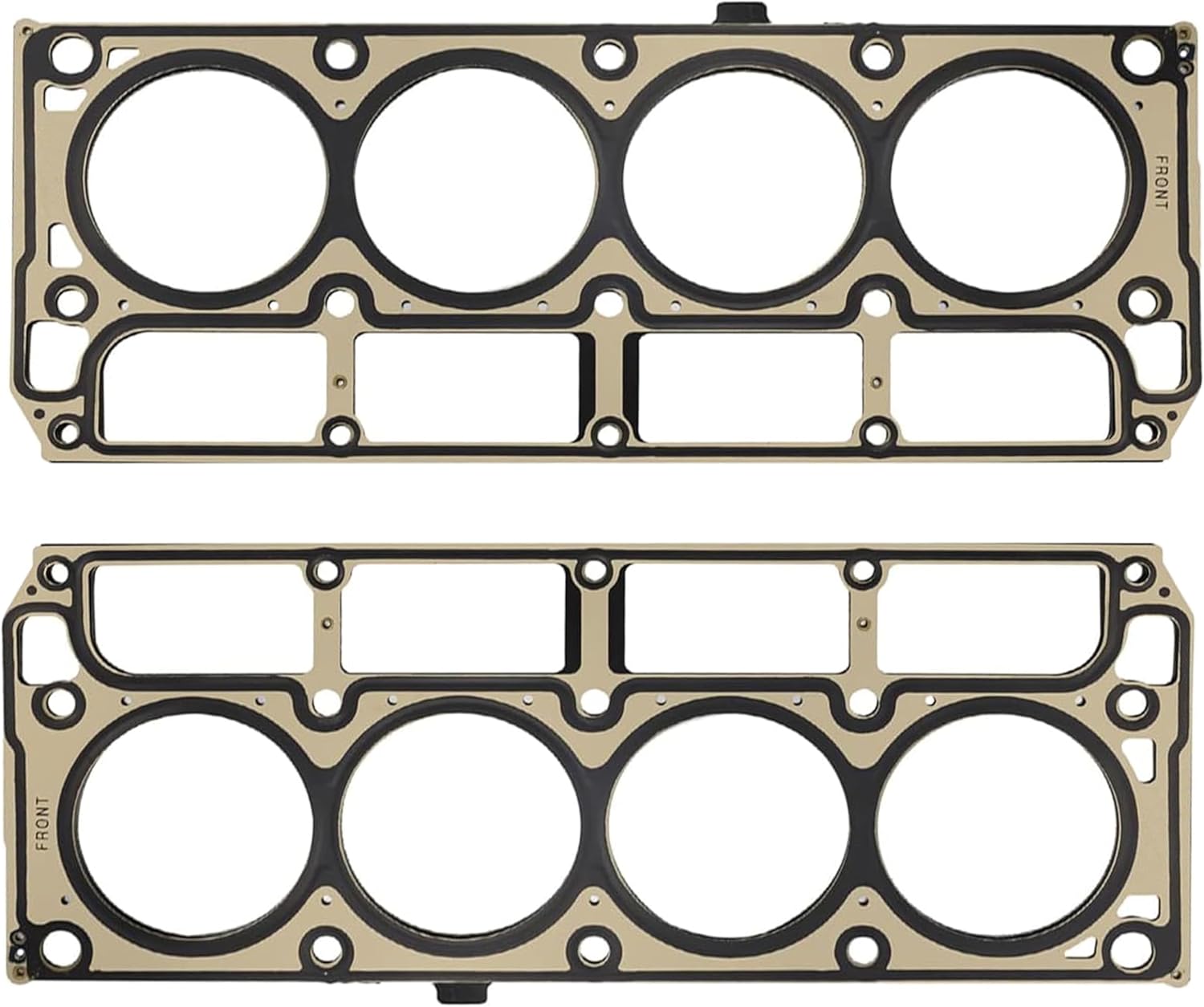 MLS Cylinder Multi-Layer LS Engine Head Gasket Kit - 12589227 12575392 Fits GM LS2 LQ9 LQ4 L76 L77 LY6 L96 LFA LZ1 V8 Engines 6.0L Chevy Buick GMC Pontiac Hummer Cadillac Saab - 2PCS Set