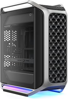 Cooler Master Cosmos Alpha Full Tower PC Case, High Airflow Curved Aluminum