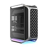 Cooler Master Cosmos Alpha Full Tower ATX PC Case – Flagship Curved Aluminum Frame, Powerful 200mm Dual Intake Fans, Fits 400mm GPUs & 420mm Radiators, ARGB Chassis Underglow, Limited Edition