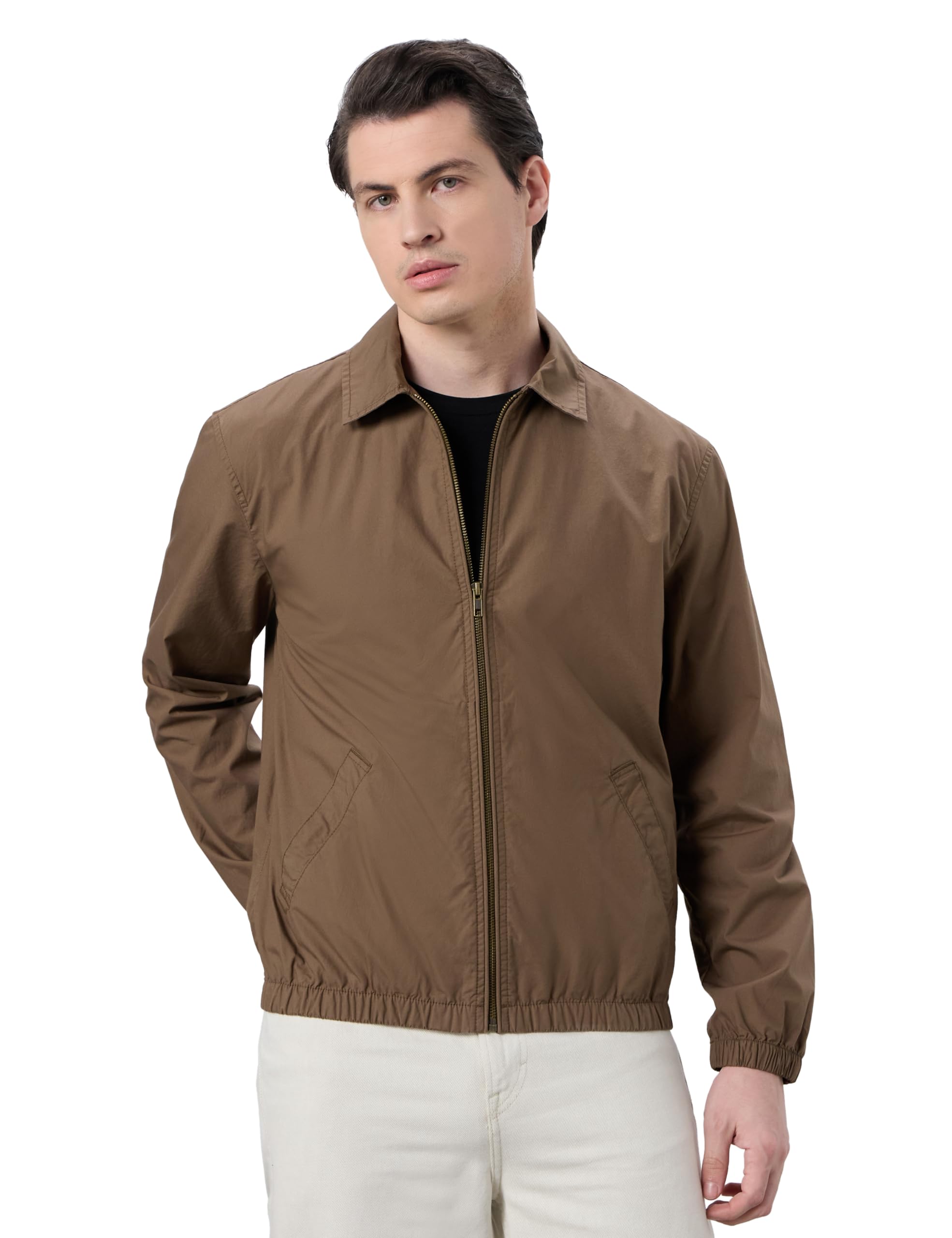 symbol premium Men's Poplin Light Weight Jacket |Non-Quilted |Regular Fit |Non-Lined | Available in Plus Sizes-picture-14