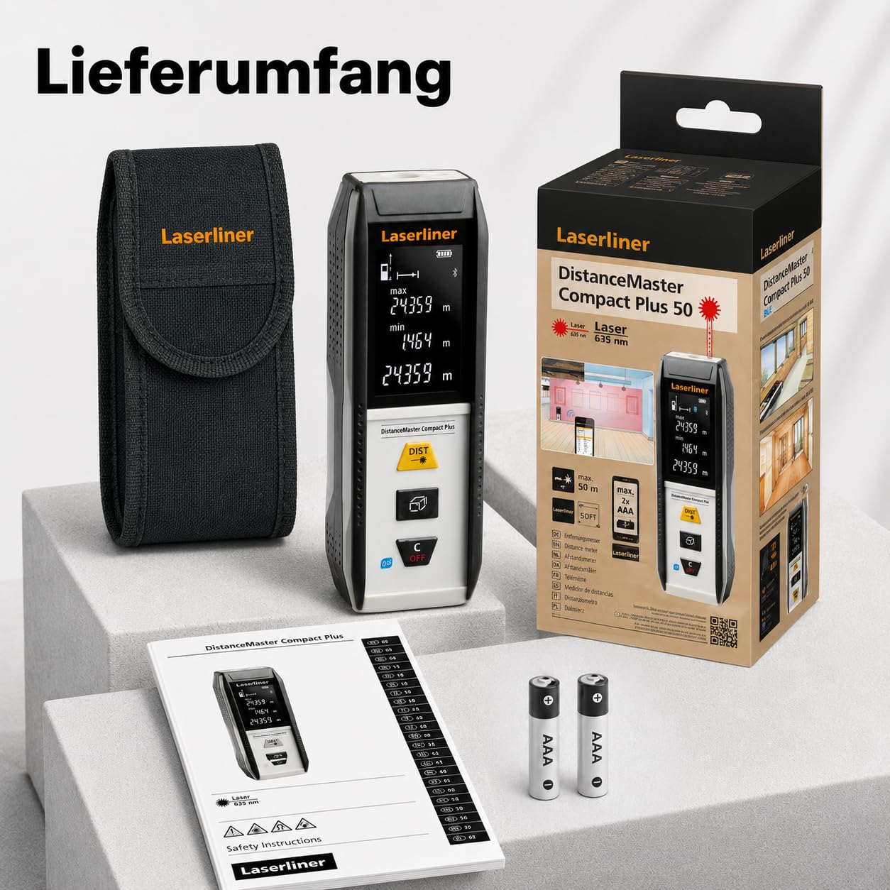Laserliner Telémetro láser, DistanceMaster