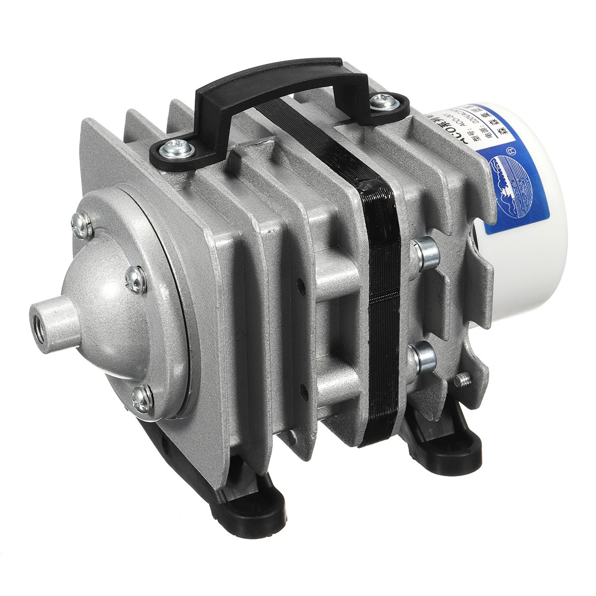 20W 220V Bomba De Aire Bomba De Aire De Oxígeno Electromagnético Hidroponía Acuario Estanque Tanque De Peces