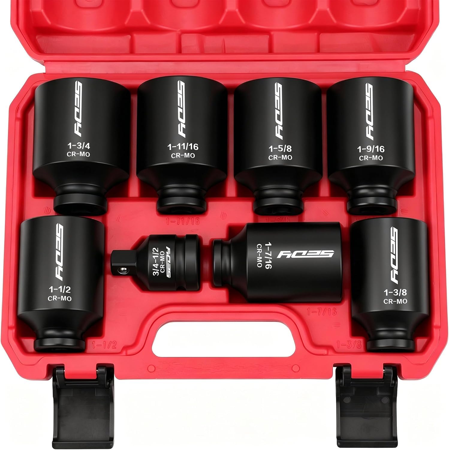 29-Piece Impact Socket Set - SAE & Metric -14 29-Piece Impact Socket Set - SAE & Metric -14
