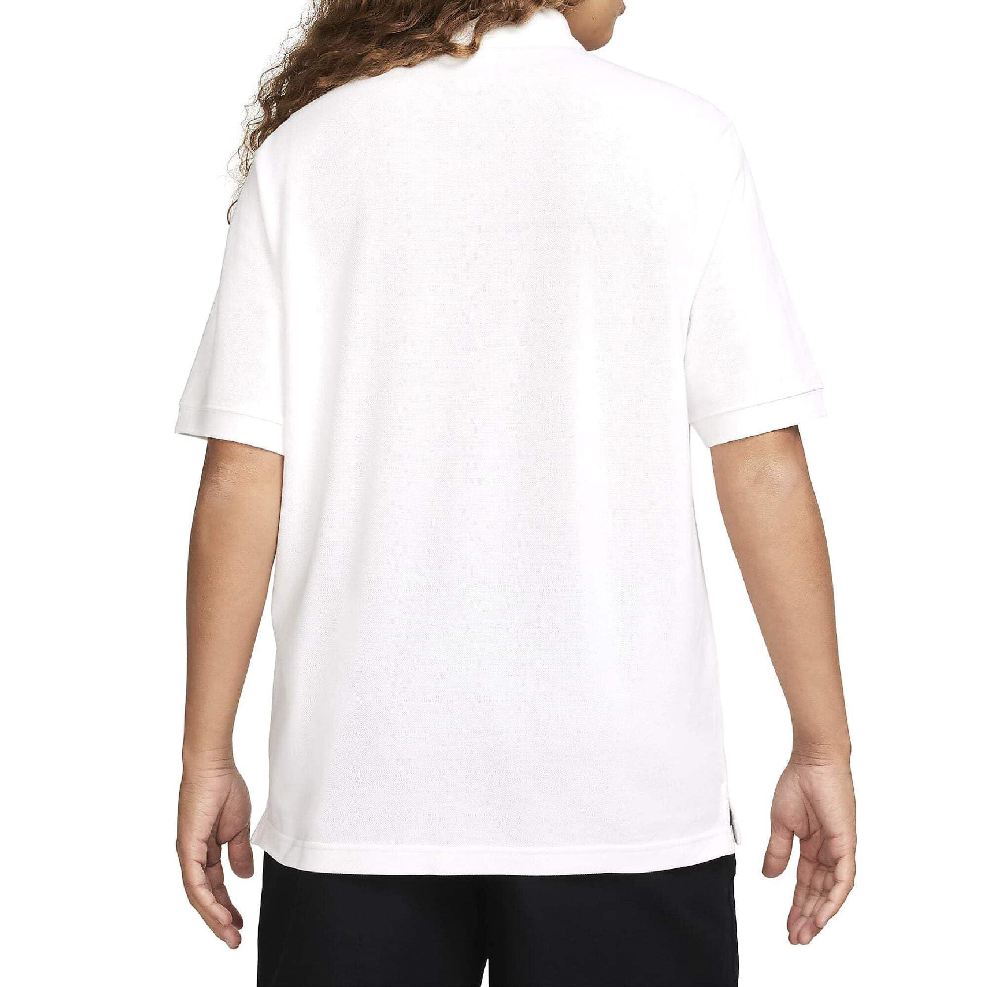 Nike Męskie M Nk Club Ss Polo Pique, White/Black, FN3894-100, S