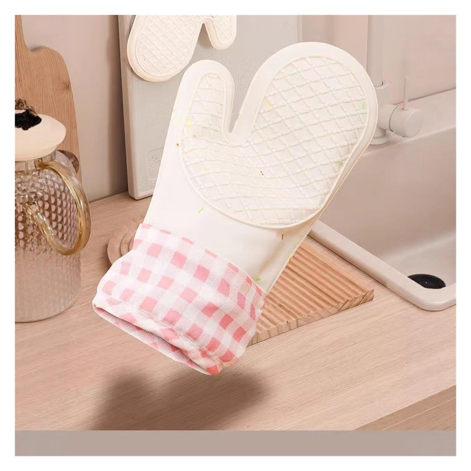 1 Paar Verbrühungsschutzhandschuhe Für Küche