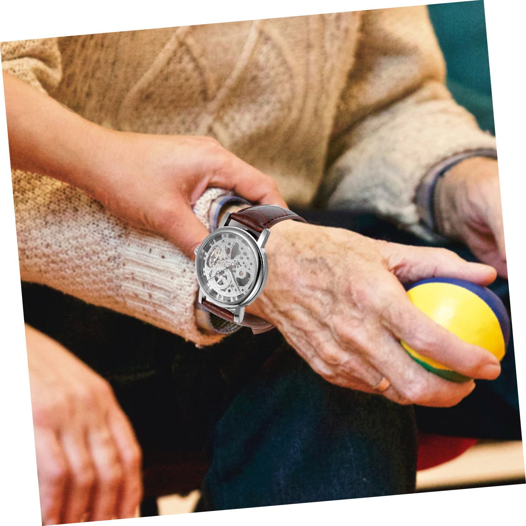 GALPADA 2 Stück 036 Damenarmbanduhren armbanduhren für damen Herrenuhren manuelle mechanische Uhr für Männer mechanische uhr mit rundem zifferblatt wählen Anschauen Fräulein