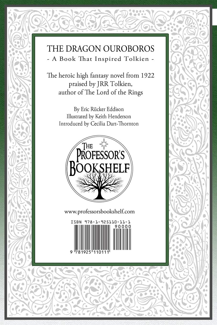 The Dragon Ouroboros - A Book That Inspired Tolkien: With Original Illustrations (Professor's Bookshelf)