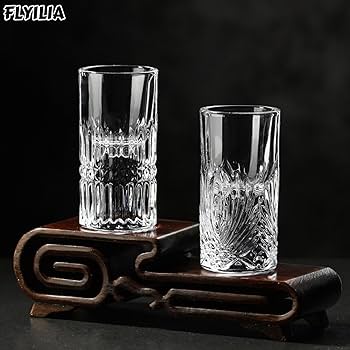 Amazon | FLYILIA ショットグラス グラスセット 20ml テキーラ Amazon | FLYILIA ショットグラス グラスセット 20ml テキーラ