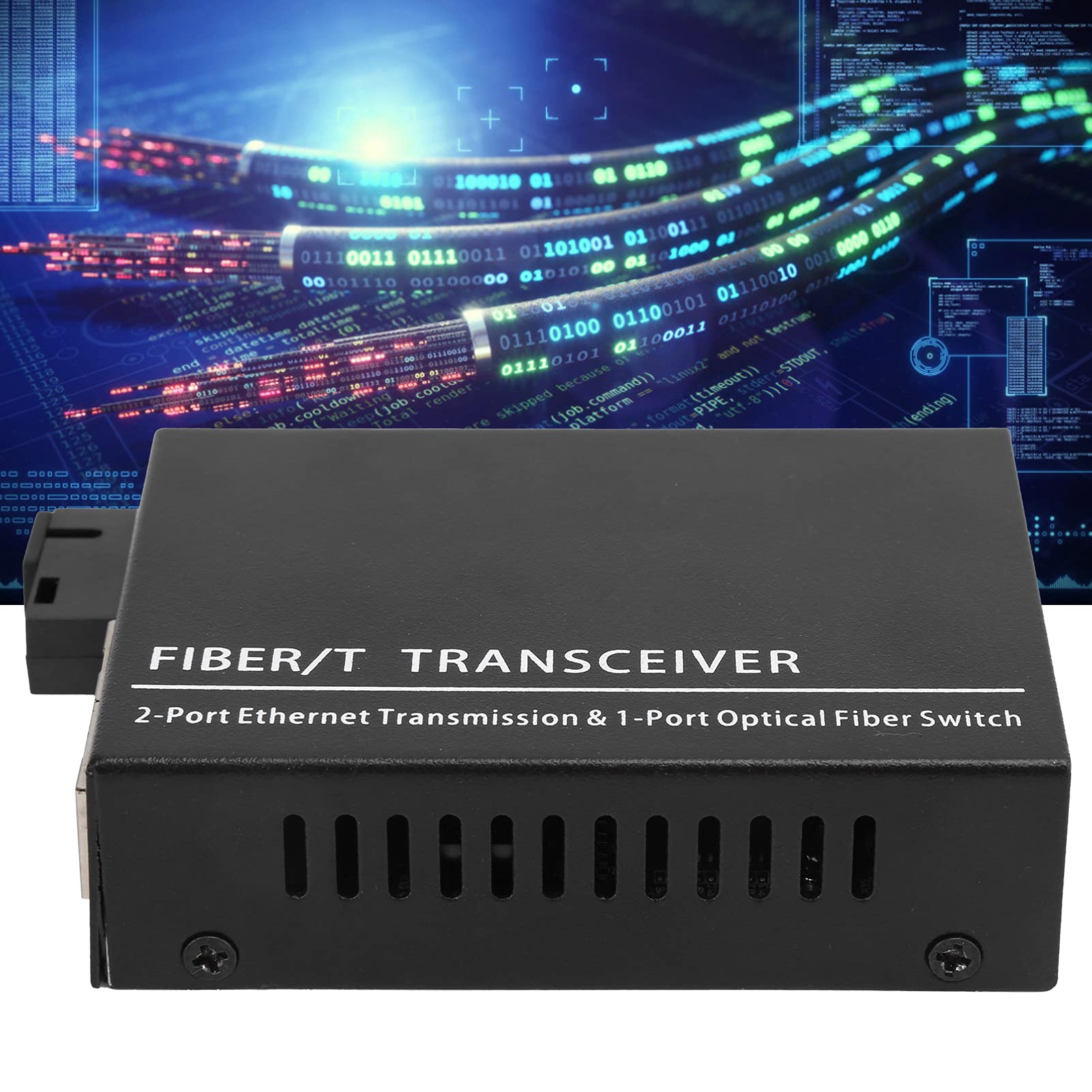 Konwerter mediów światłowodowych |Interfejs SC/FC/ST/SFP dla Ethernetu na światłowód |Transmisja na duże odległości 3KM |Plug & Play dla kamer bezpieczeństwa/sieci