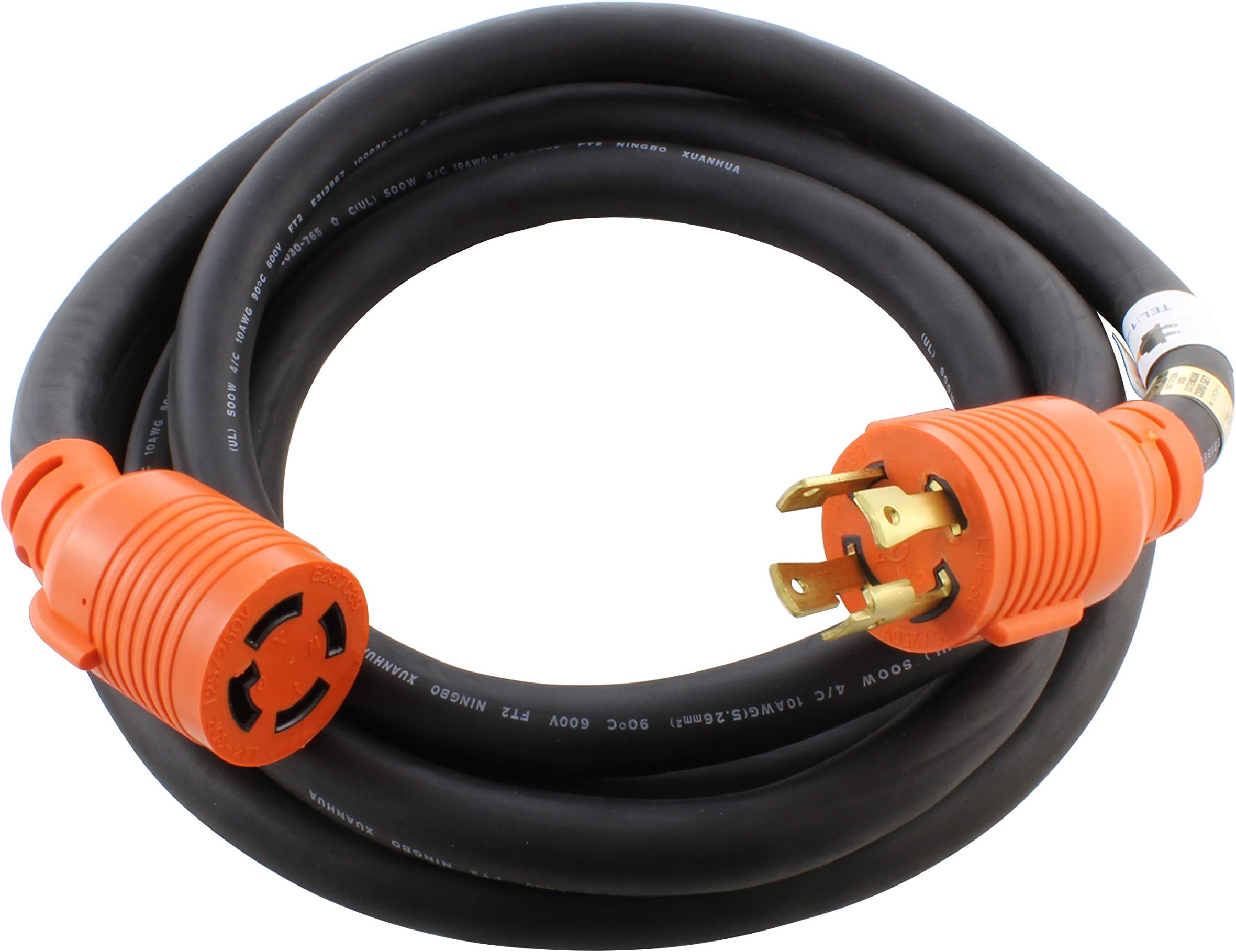Parkworld 61971 6 AWG 6-50 Extension Cord 50 AMP, 250-Volt Welder ...