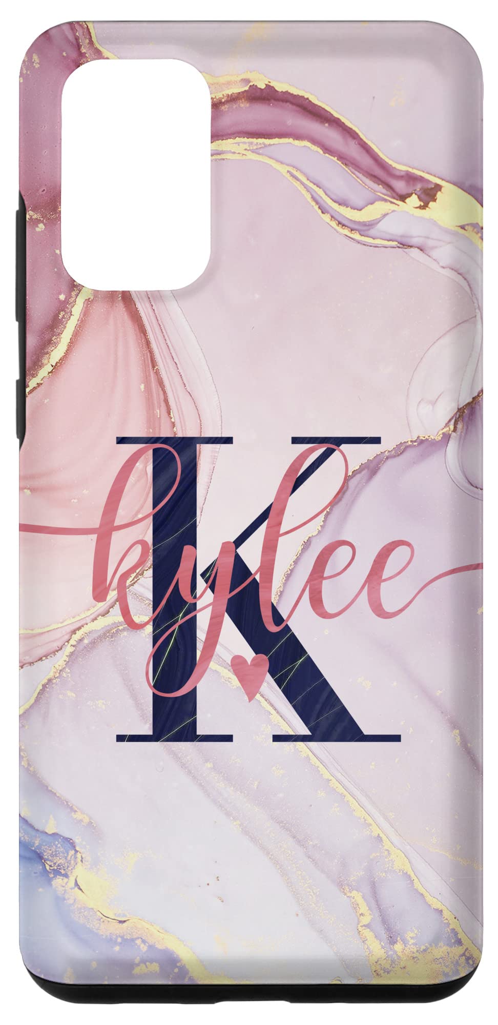 Amazon.com: Galaxy S20+ Kylee Letter K Initial Monogram Calligraphy  Personalized Case : Cell Phones & Accessories