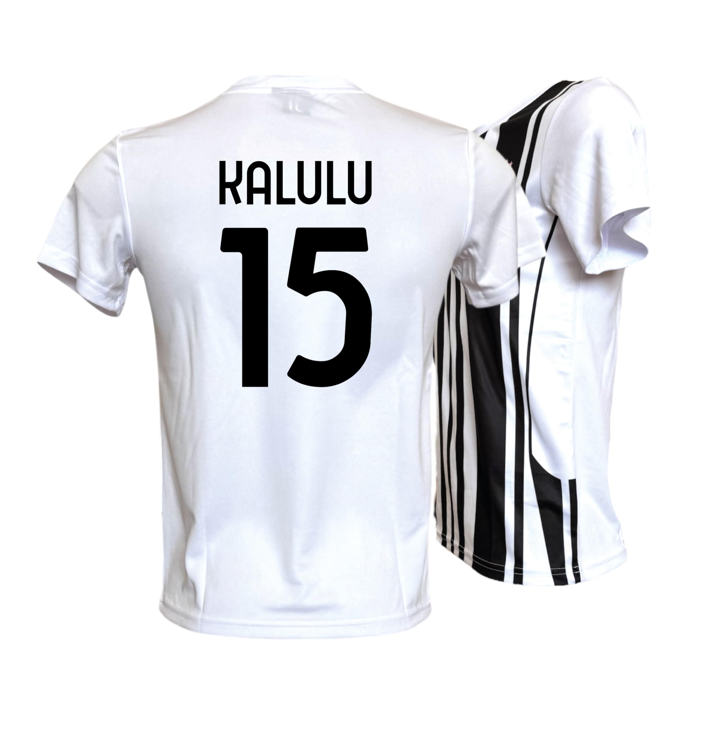 Generico Maglia Calcio Kalulu 15 bianconera Stagione 2025/2026 Replica Autorizzata Taglie da Bambino e Adulto